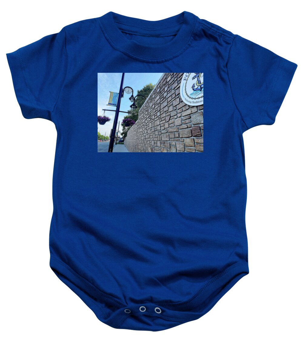 Local Lamp Fox Lake - Baby Onesie