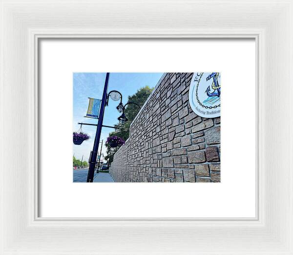 Local Lamp Fox Lake - Framed Print