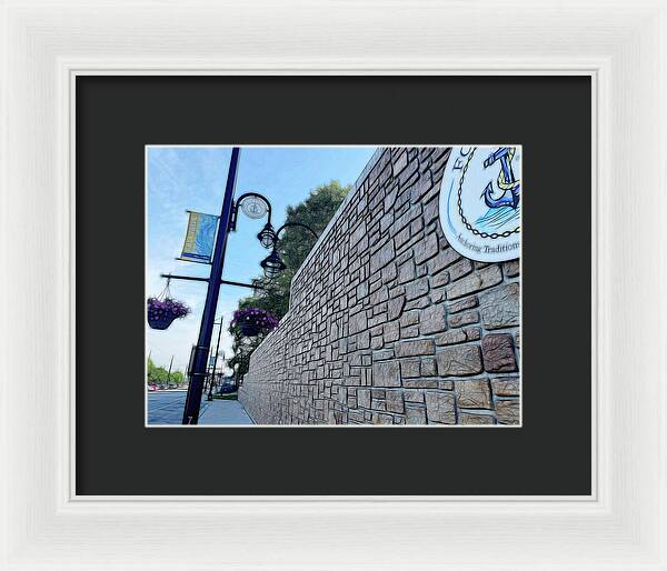 Local Lamp Fox Lake - Framed Print