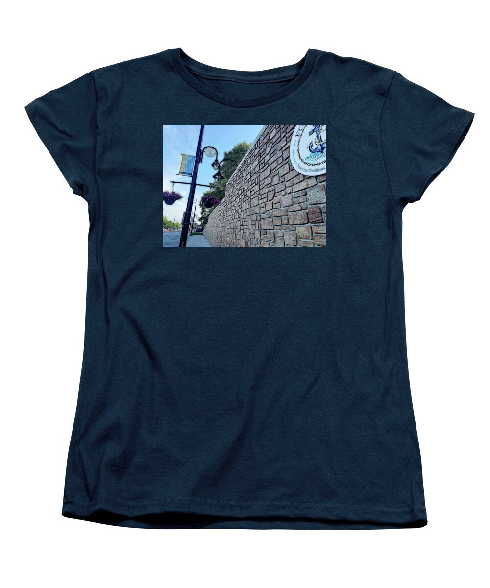 Local Lamp Fox Lake - Women's T-Shirt (Standard Fit)