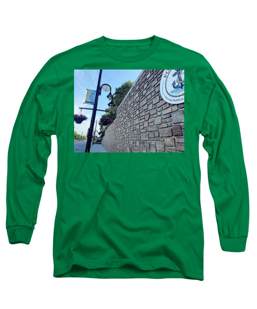 Local Lamp Fox Lake - Long Sleeve T-Shirt