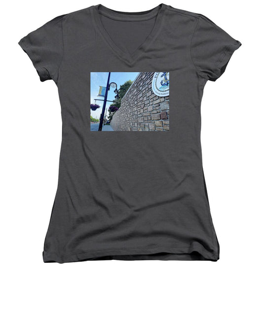 Local Lamp Fox Lake - Women's V-Neck