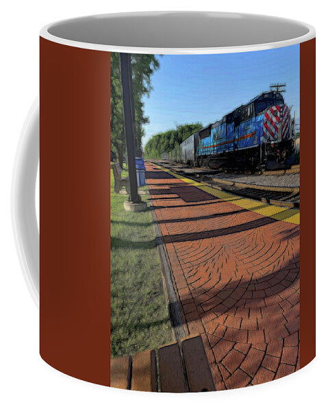 Local Train Fox Lake - Mug