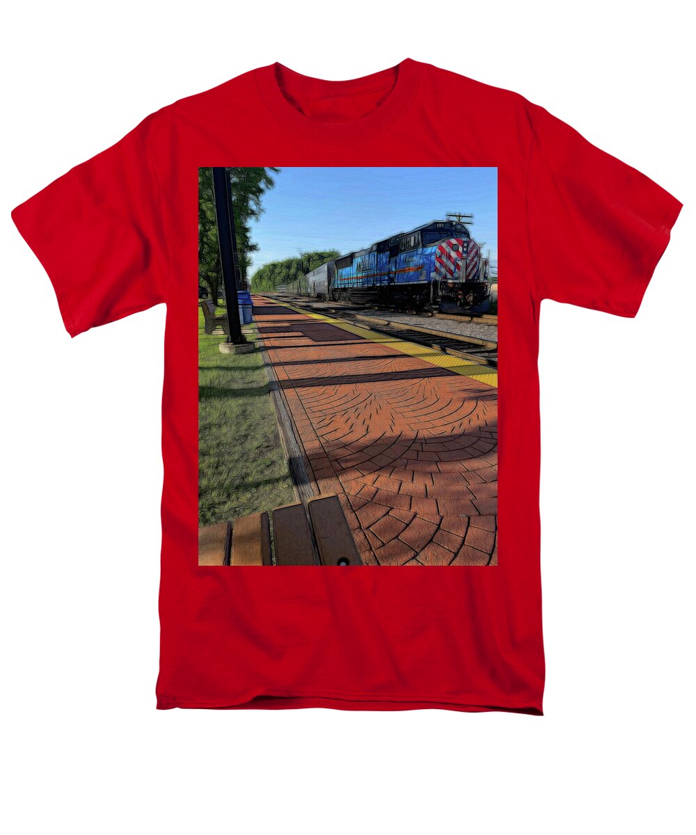 Local Train Fox Lake - Men's T-Shirt  (Regular Fit)