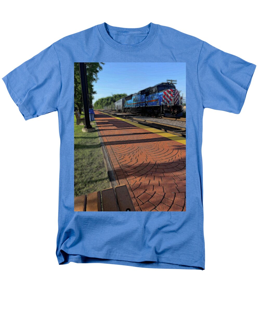 Local Train Fox Lake - Men's T-Shirt  (Regular Fit)