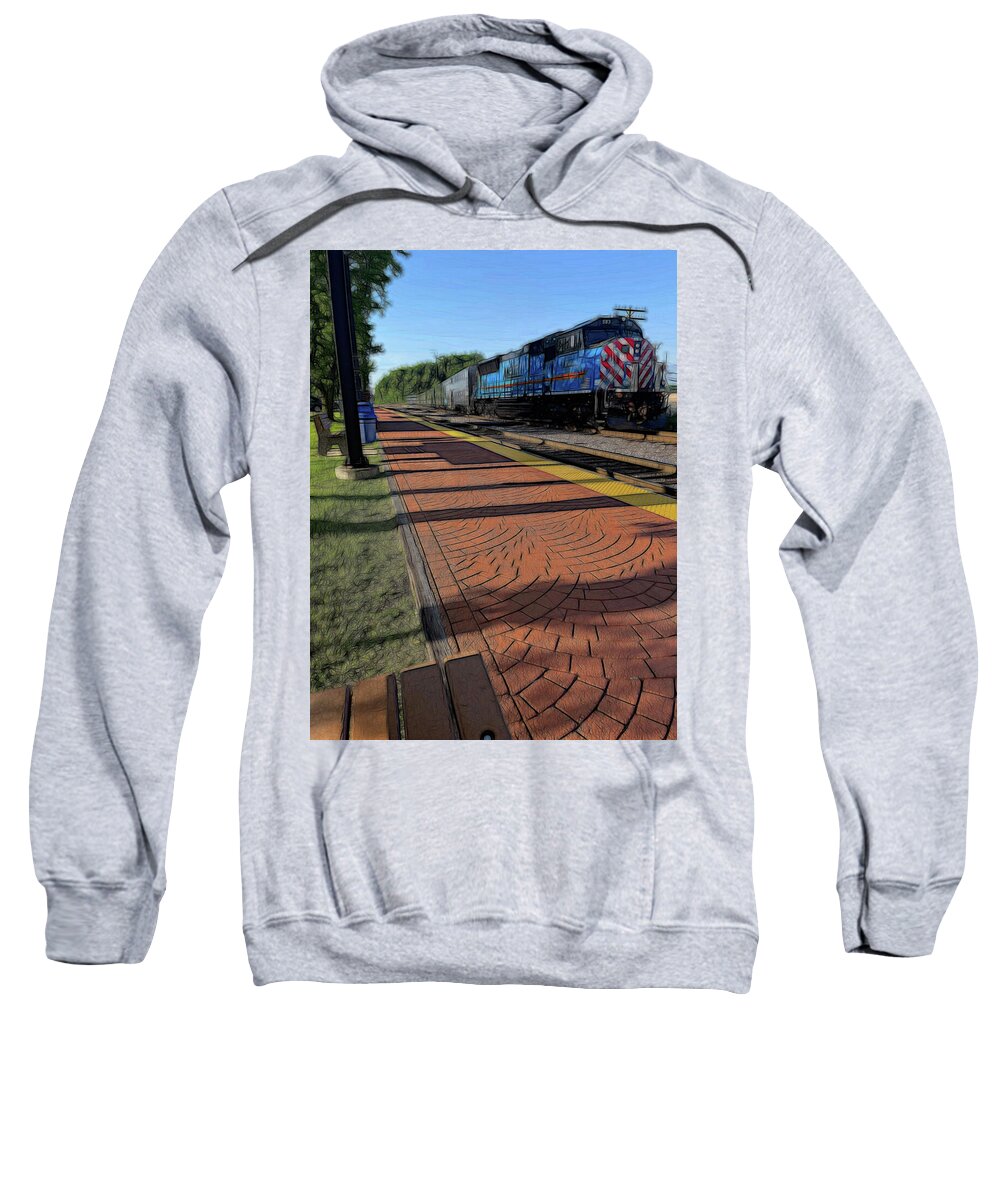 Local Train Fox Lake - Sweatshirt