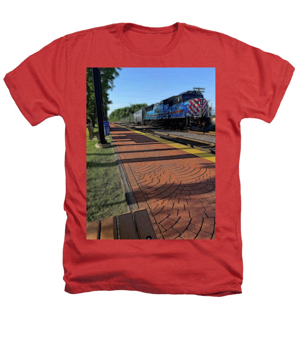 Local Train Fox Lake - Heathers T-Shirt