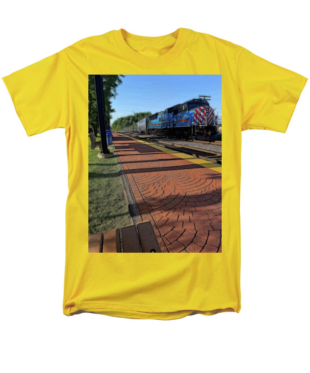 Local Train Fox Lake - Men's T-Shirt  (Regular Fit)