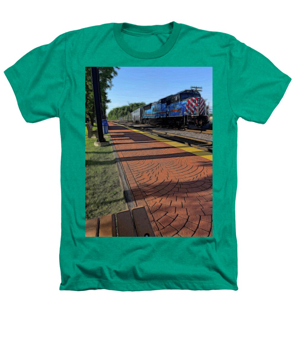 Local Train Fox Lake - Heathers T-Shirt