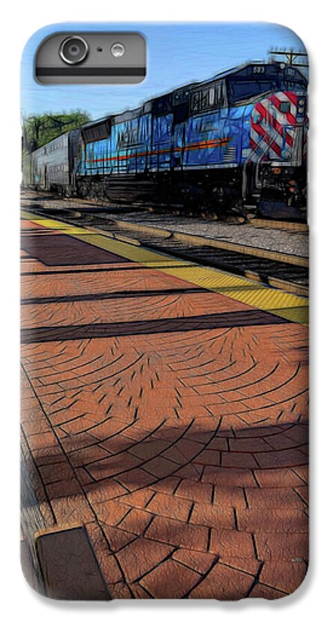 Local Train Fox Lake - Phone Case