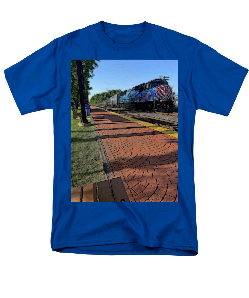 Local Train Fox Lake - Men's T-Shirt  (Regular Fit)