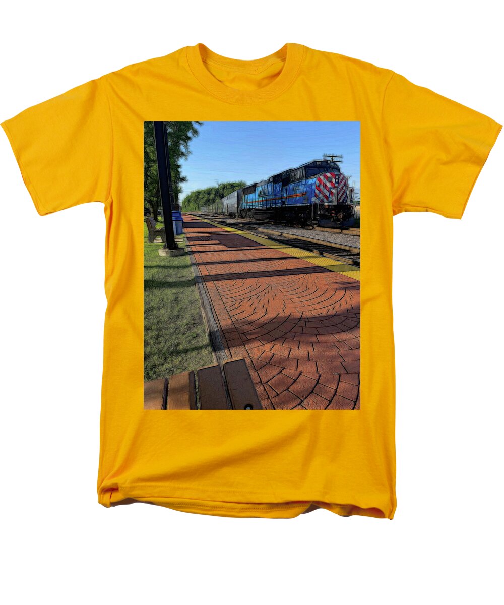 Local Train Fox Lake - Men's T-Shirt  (Regular Fit)