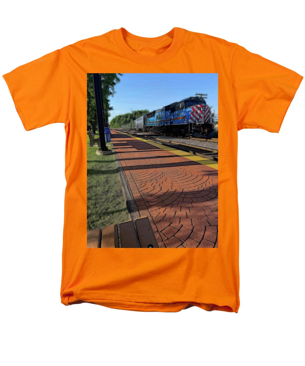 Local Train Fox Lake - Men's T-Shirt  (Regular Fit)