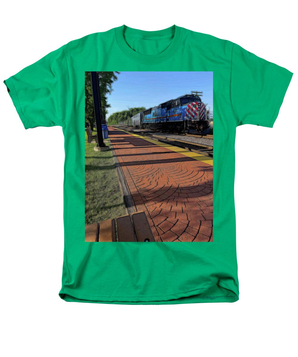 Local Train Fox Lake - Men's T-Shirt  (Regular Fit)