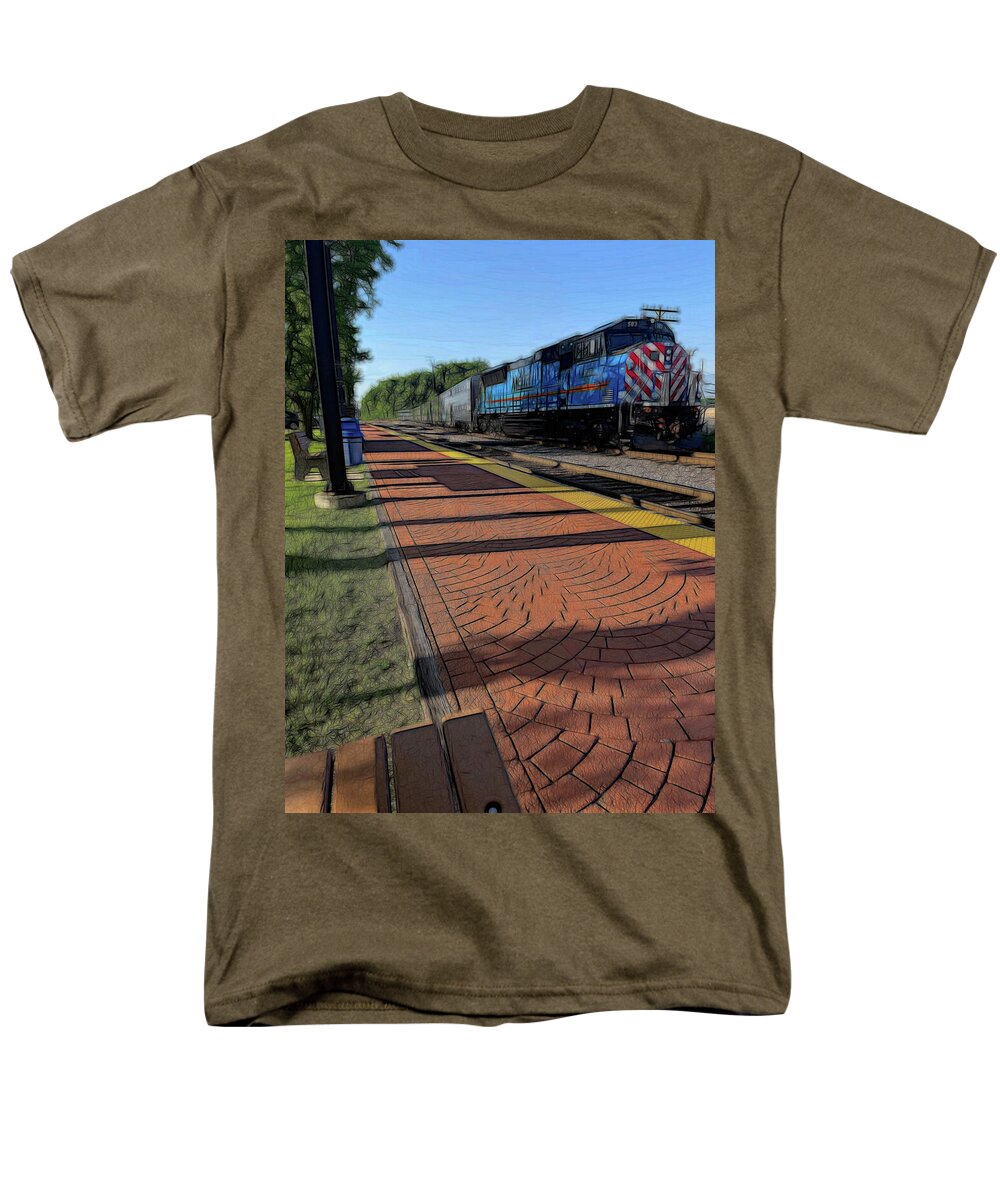 Local Train Fox Lake - Men's T-Shirt  (Regular Fit)