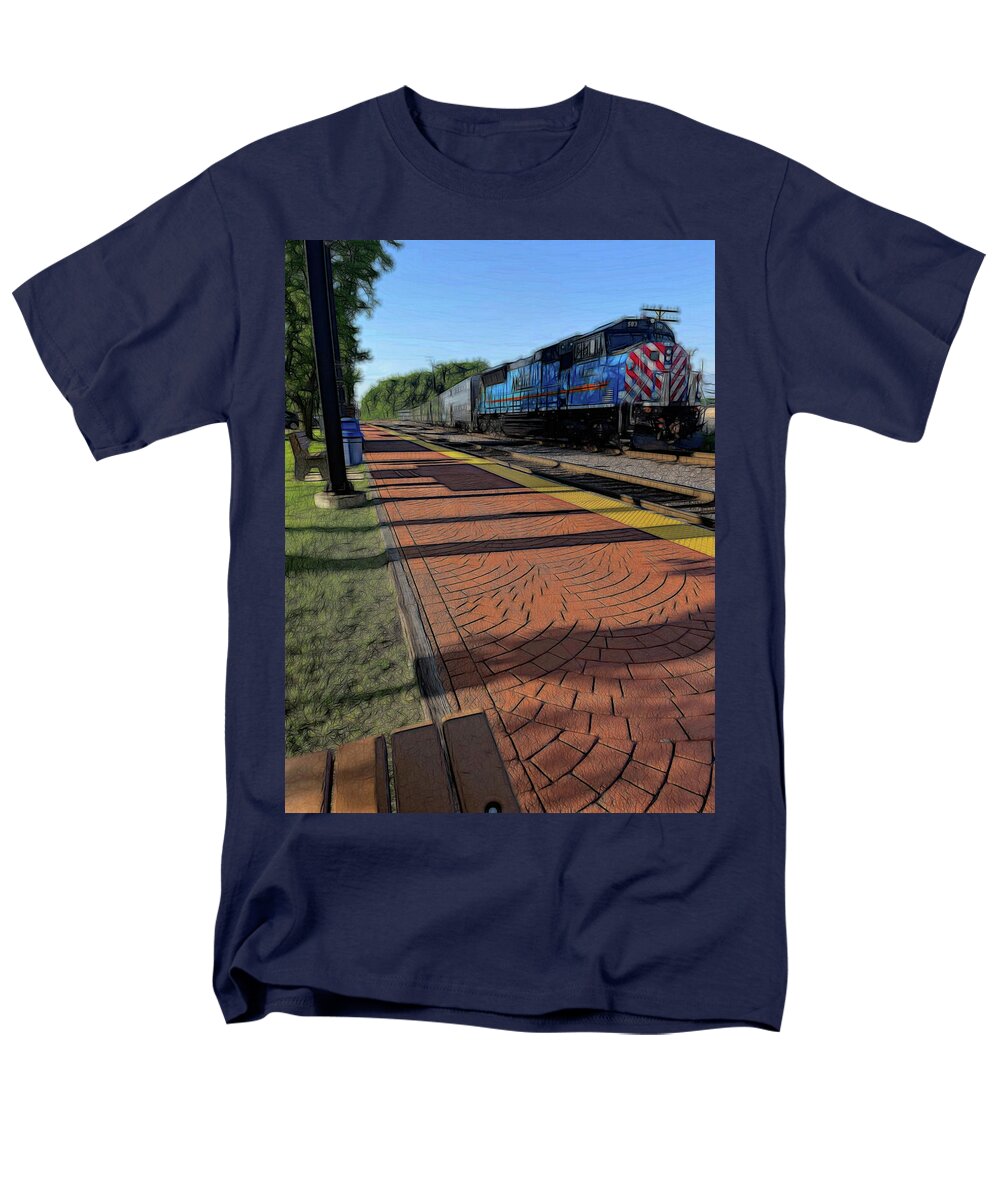 Local Train Fox Lake - Men's T-Shirt  (Regular Fit)