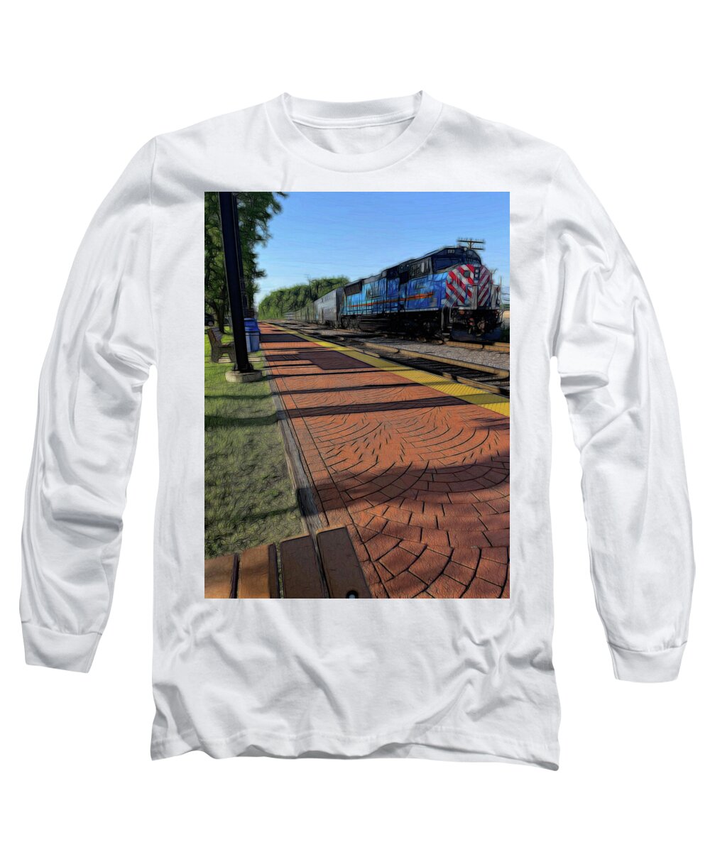 Local Train Fox Lake - Long Sleeve T-Shirt