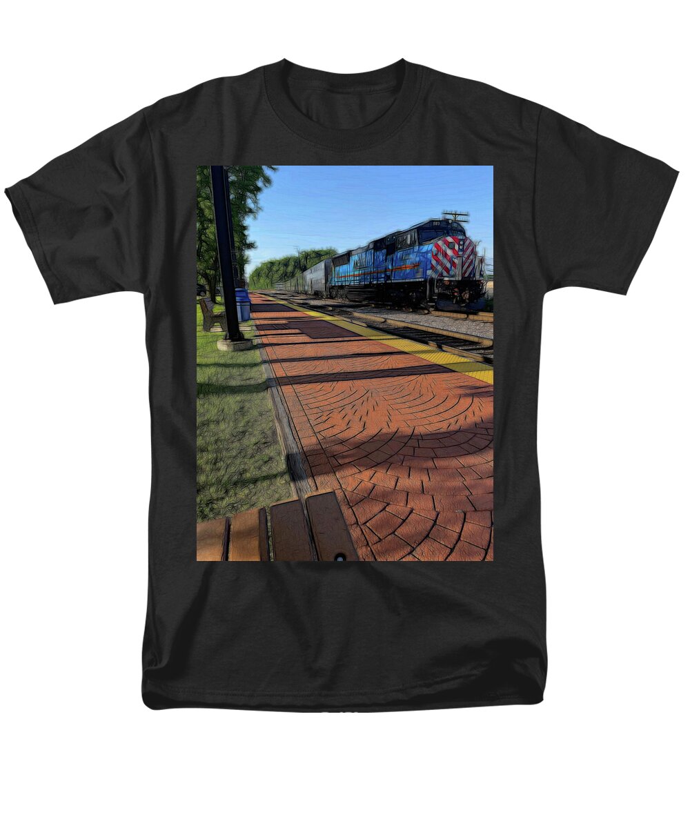 Local Train Fox Lake - Men's T-Shirt  (Regular Fit)