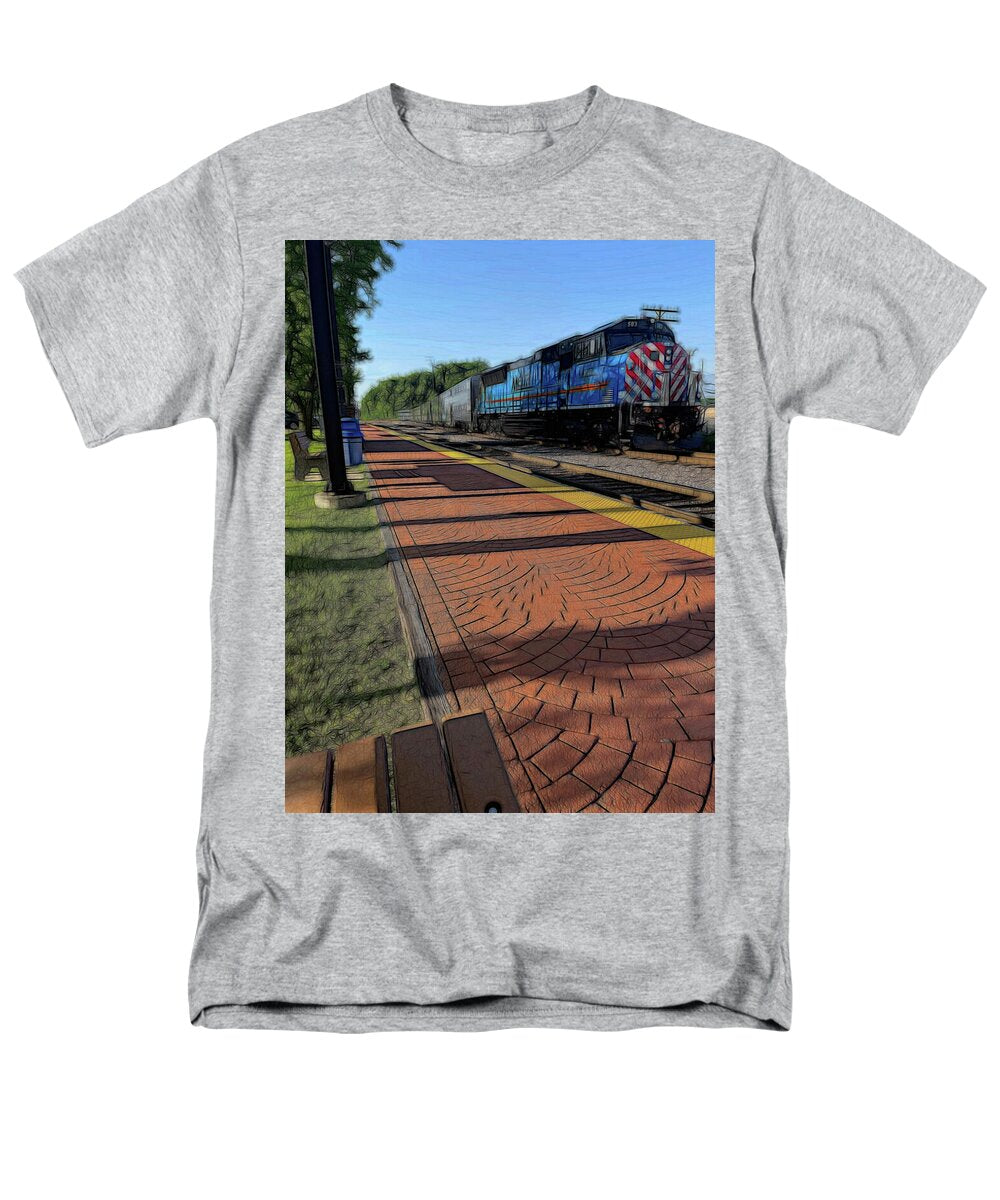 Local Train Fox Lake - Men's T-Shirt  (Regular Fit)