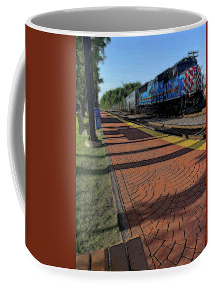 Local Train Fox Lake - Mug