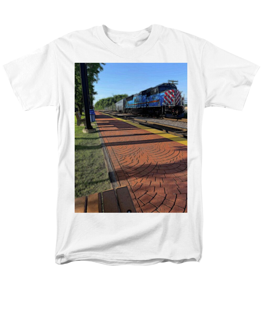 Local Train Fox Lake - Men's T-Shirt  (Regular Fit)