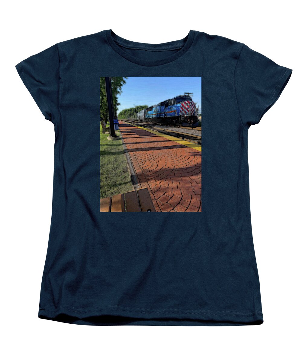 Local Train Fox Lake - Women's T-Shirt (Standard Fit)