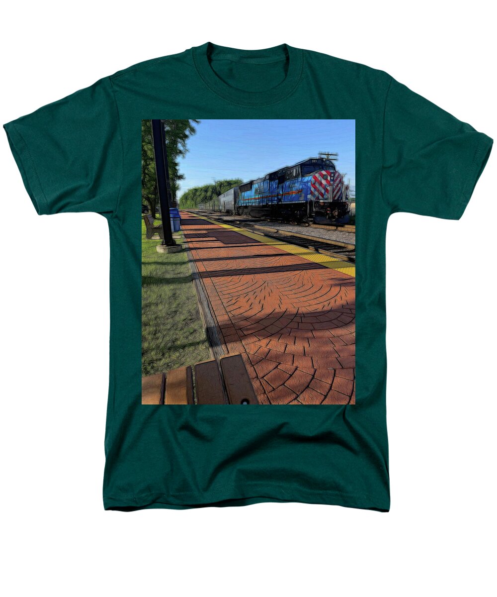 Local Train Fox Lake - Men's T-Shirt  (Regular Fit)