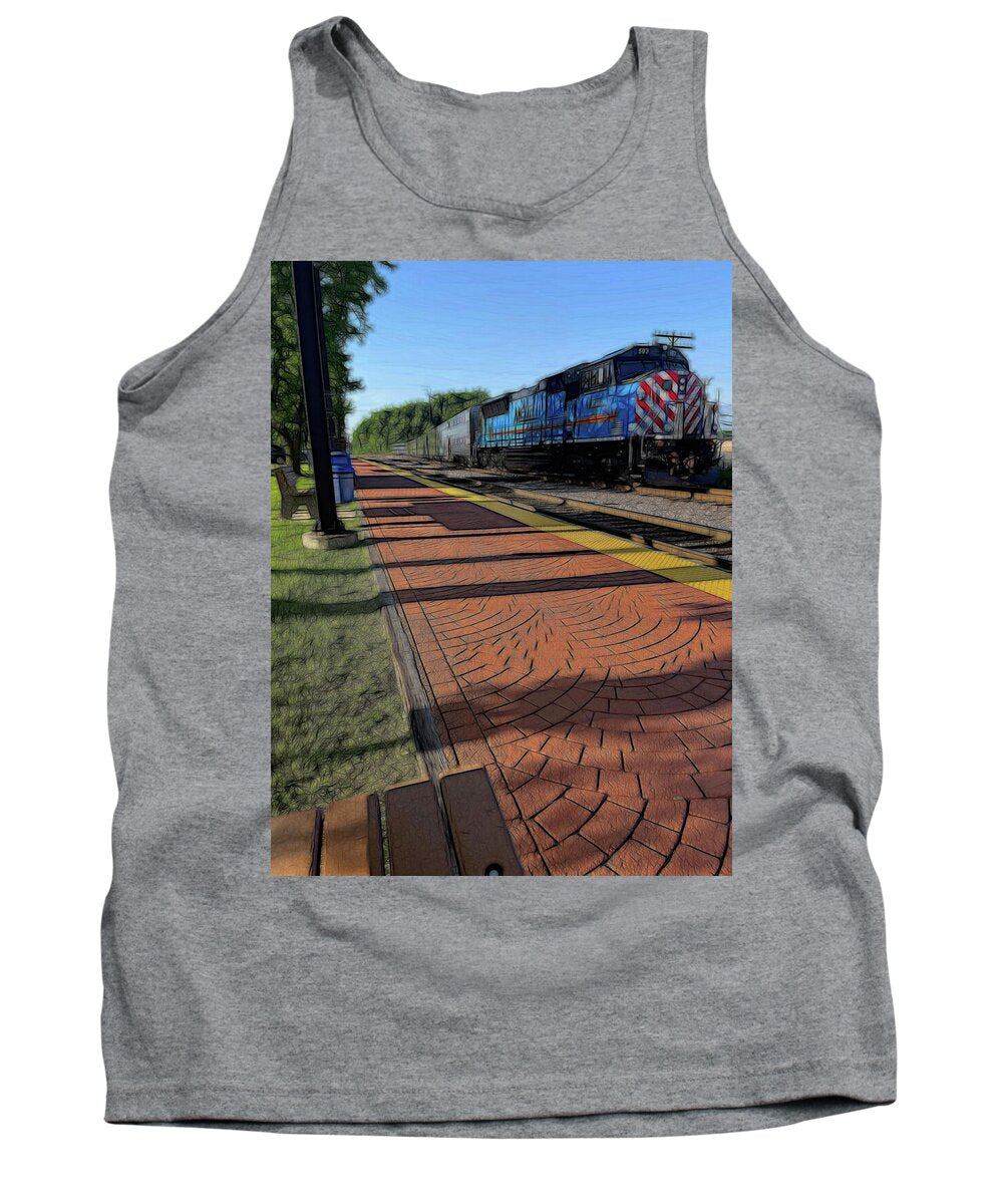 Local Train Fox Lake - Tank Top