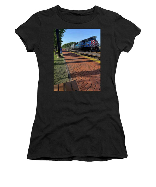 Local Train Fox Lake - Women's T-Shirt