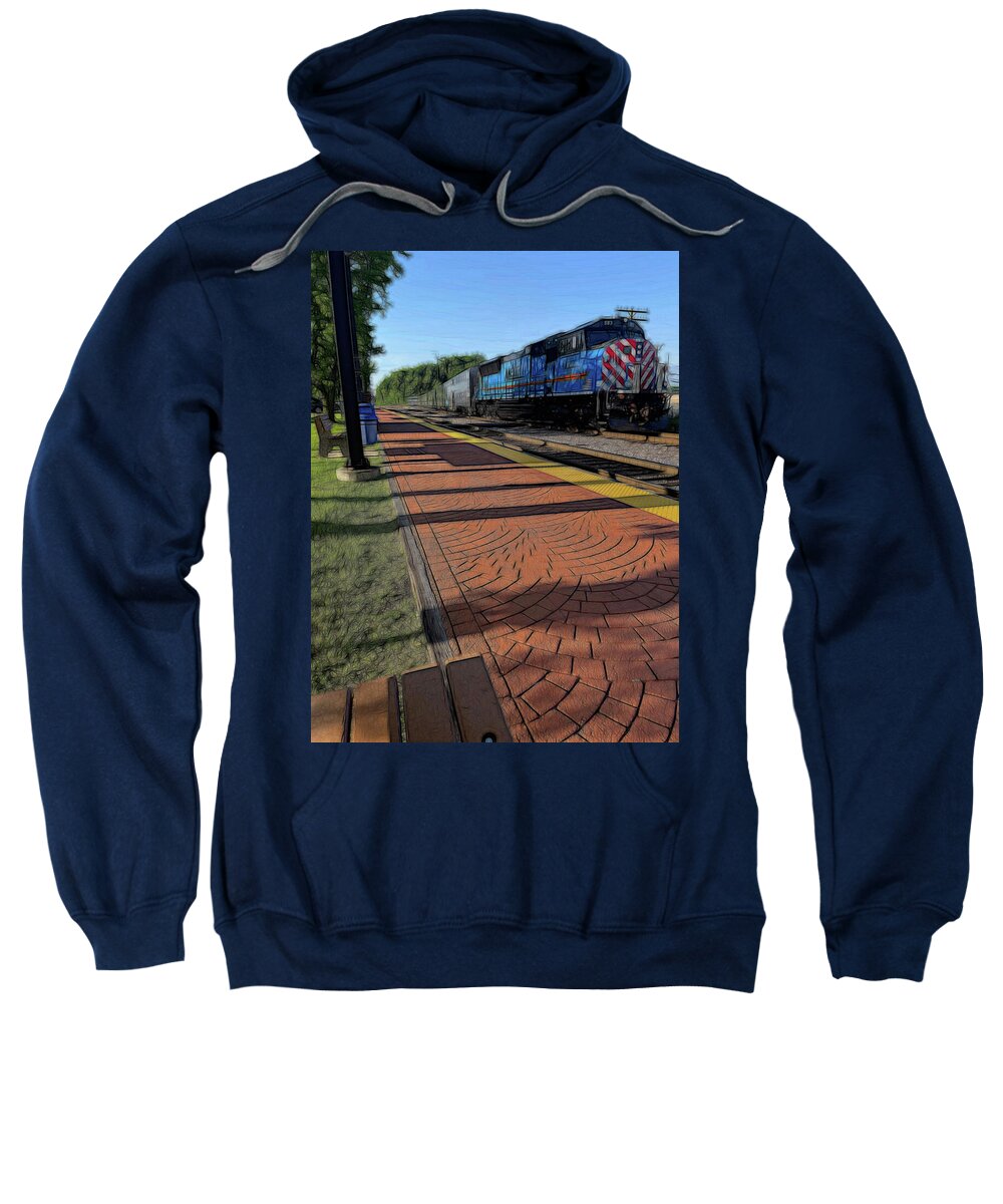 Local Train Fox Lake - Sweatshirt