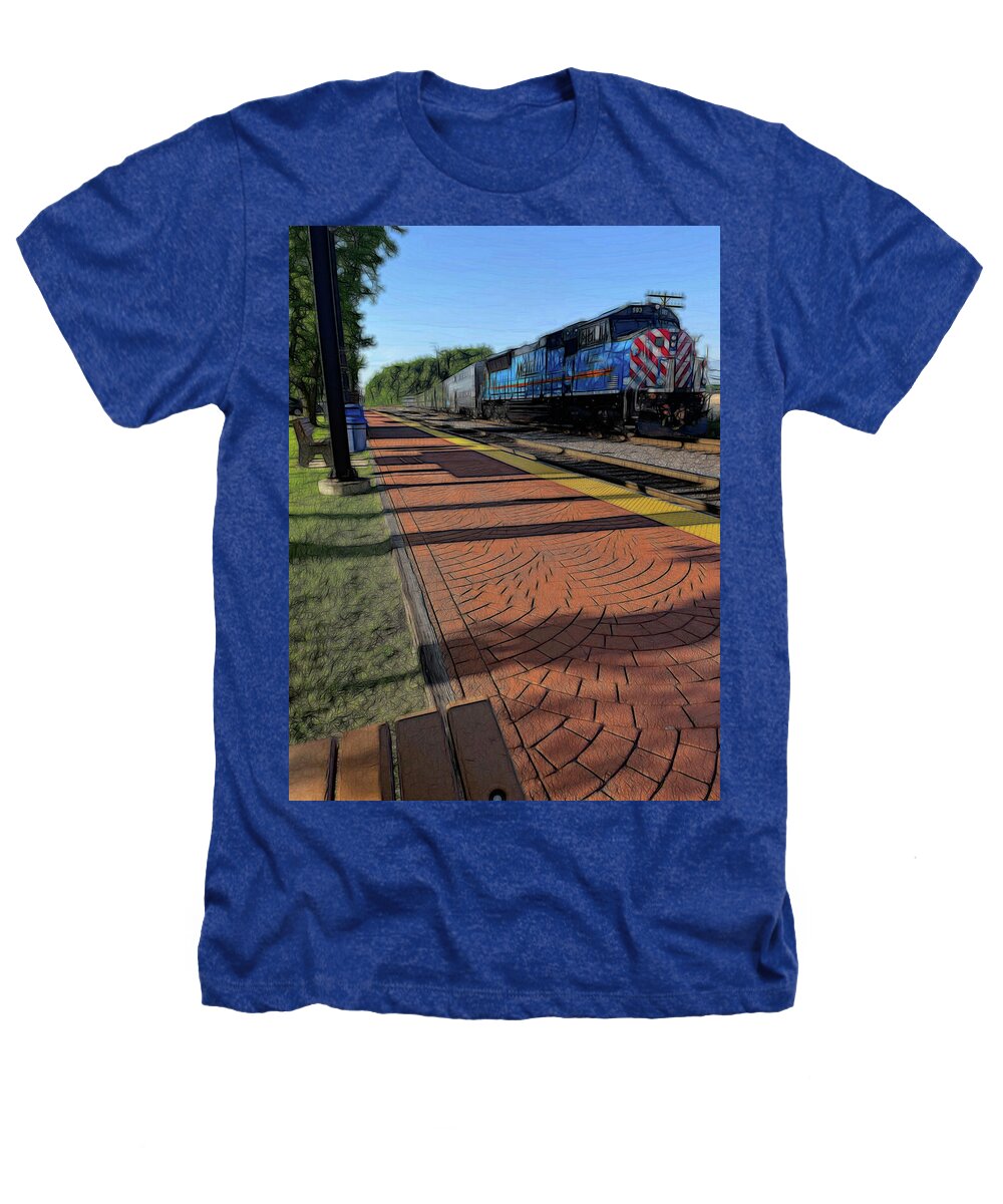 Local Train Fox Lake - Heathers T-Shirt