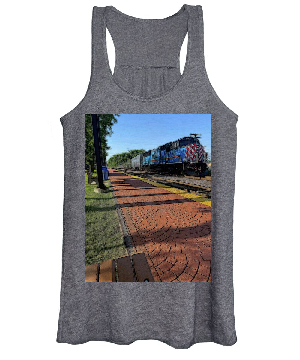 Local Train Fox Lake - Women's Tank Top