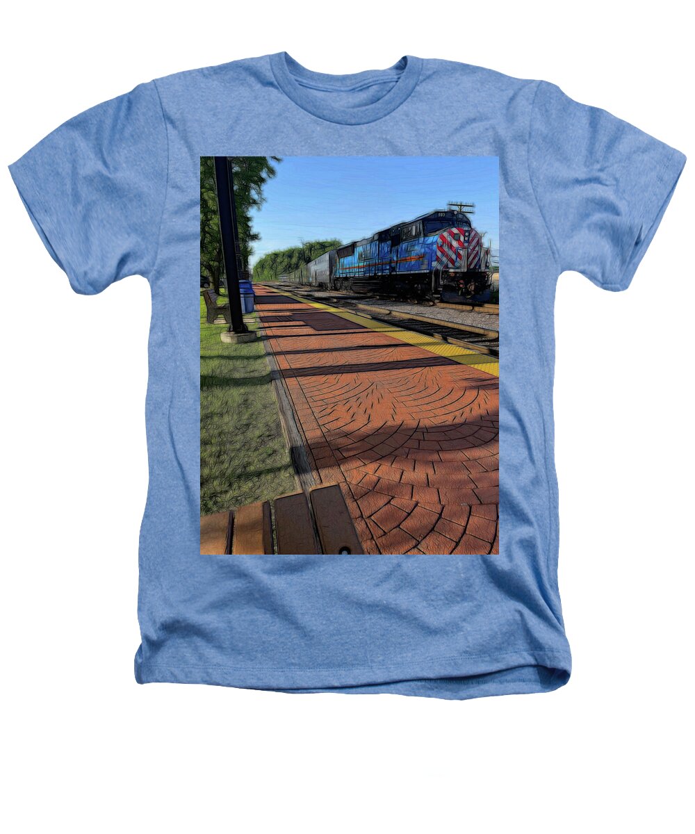 Local Train Fox Lake - Heathers T-Shirt