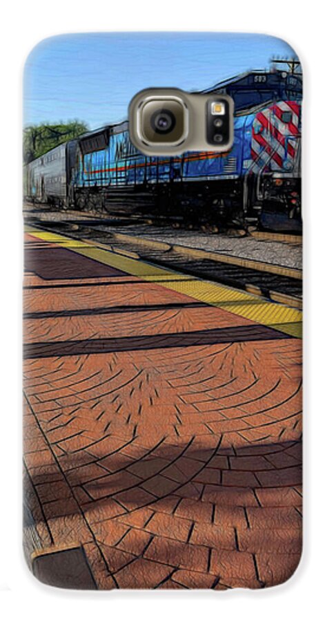 Local Train Fox Lake - Phone Case