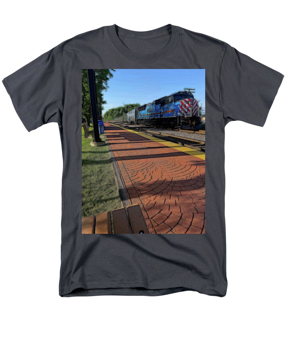 Local Train Fox Lake - Men's T-Shirt  (Regular Fit)