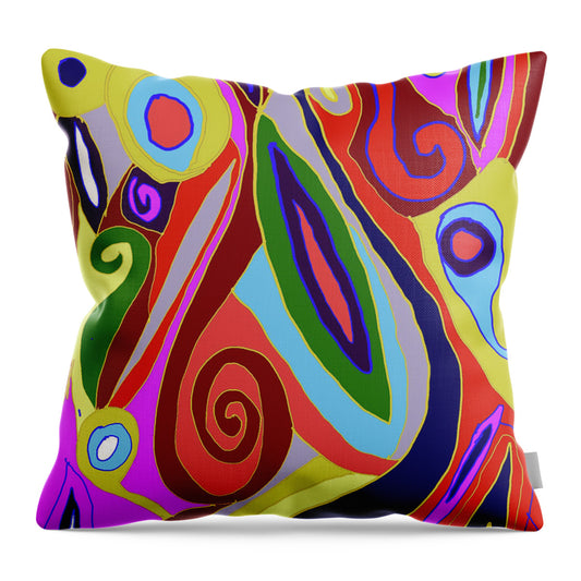 May Afternoon - Throw Pillow