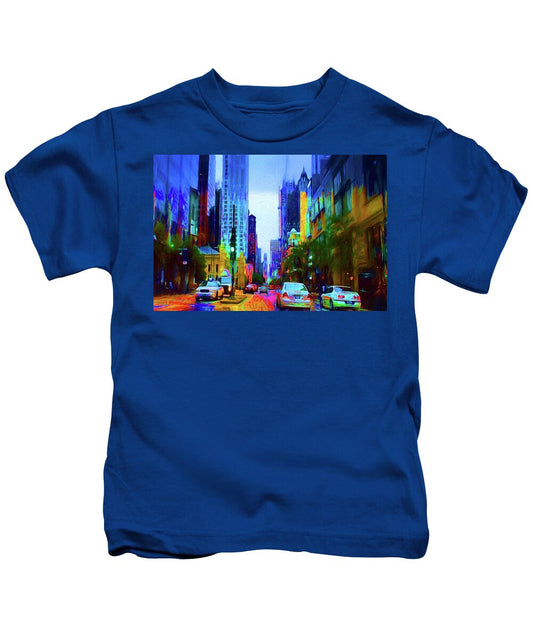 Michigan Ave - Kids T-Shirt