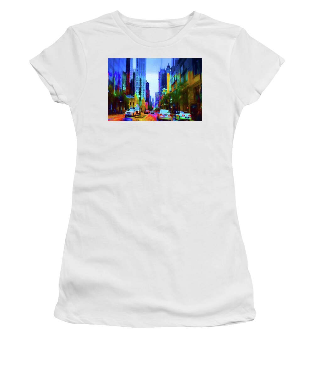 Michigan Ave - Women's T-Shirt