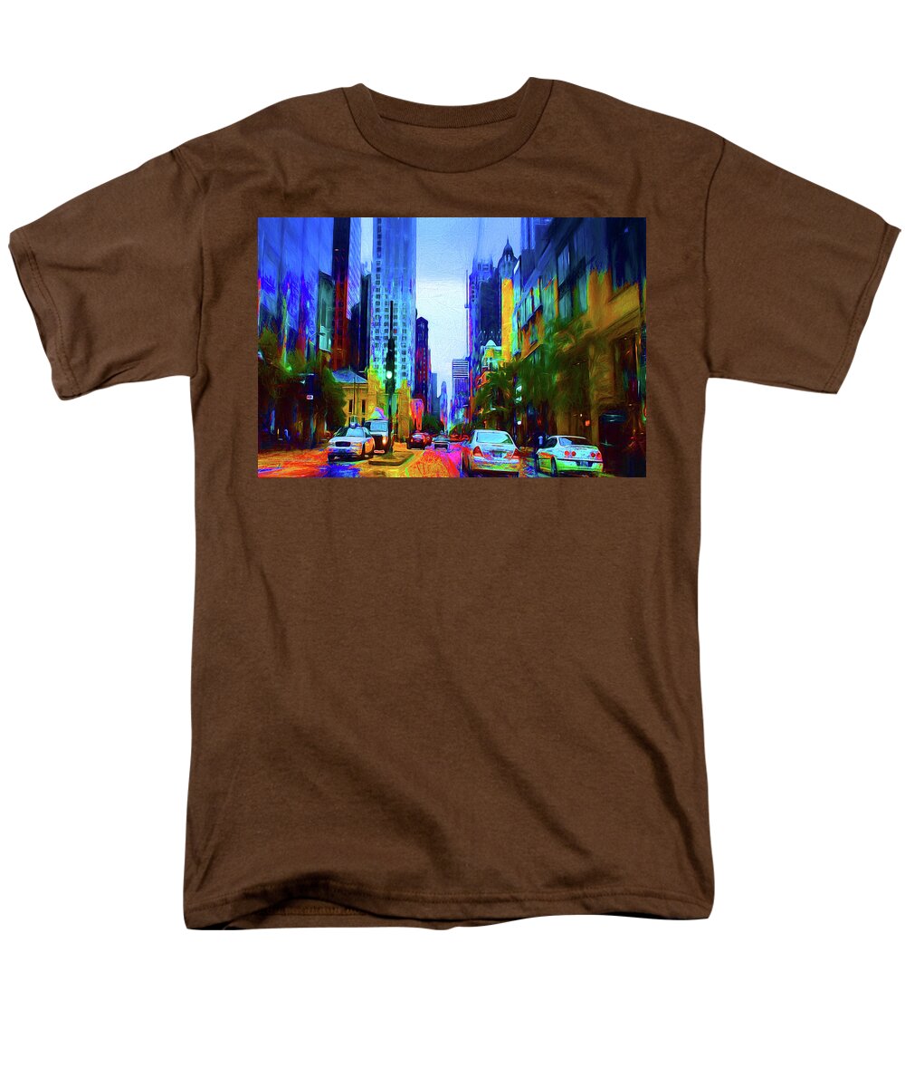 Michigan Ave - Men's T-Shirt  (Regular Fit)