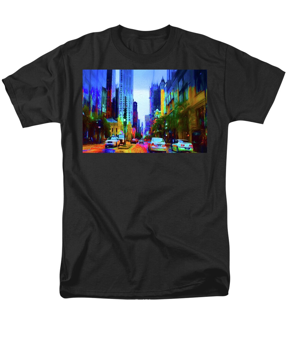 Michigan Ave - Men's T-Shirt  (Regular Fit)