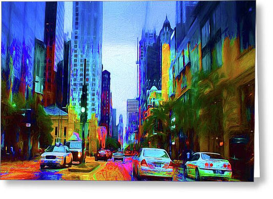 Michigan Ave - Greeting Card