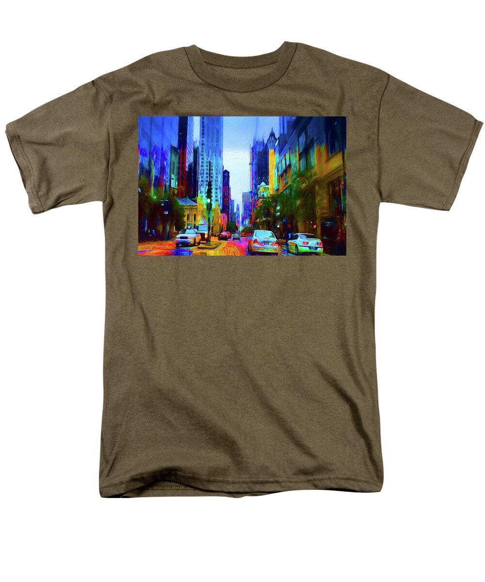 Michigan Ave - Men's T-Shirt  (Regular Fit)