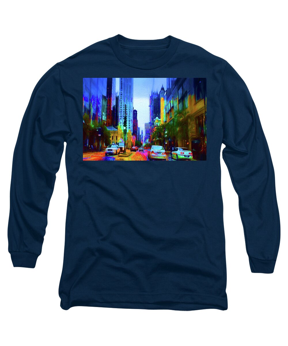 Michigan Ave - Long Sleeve T-Shirt