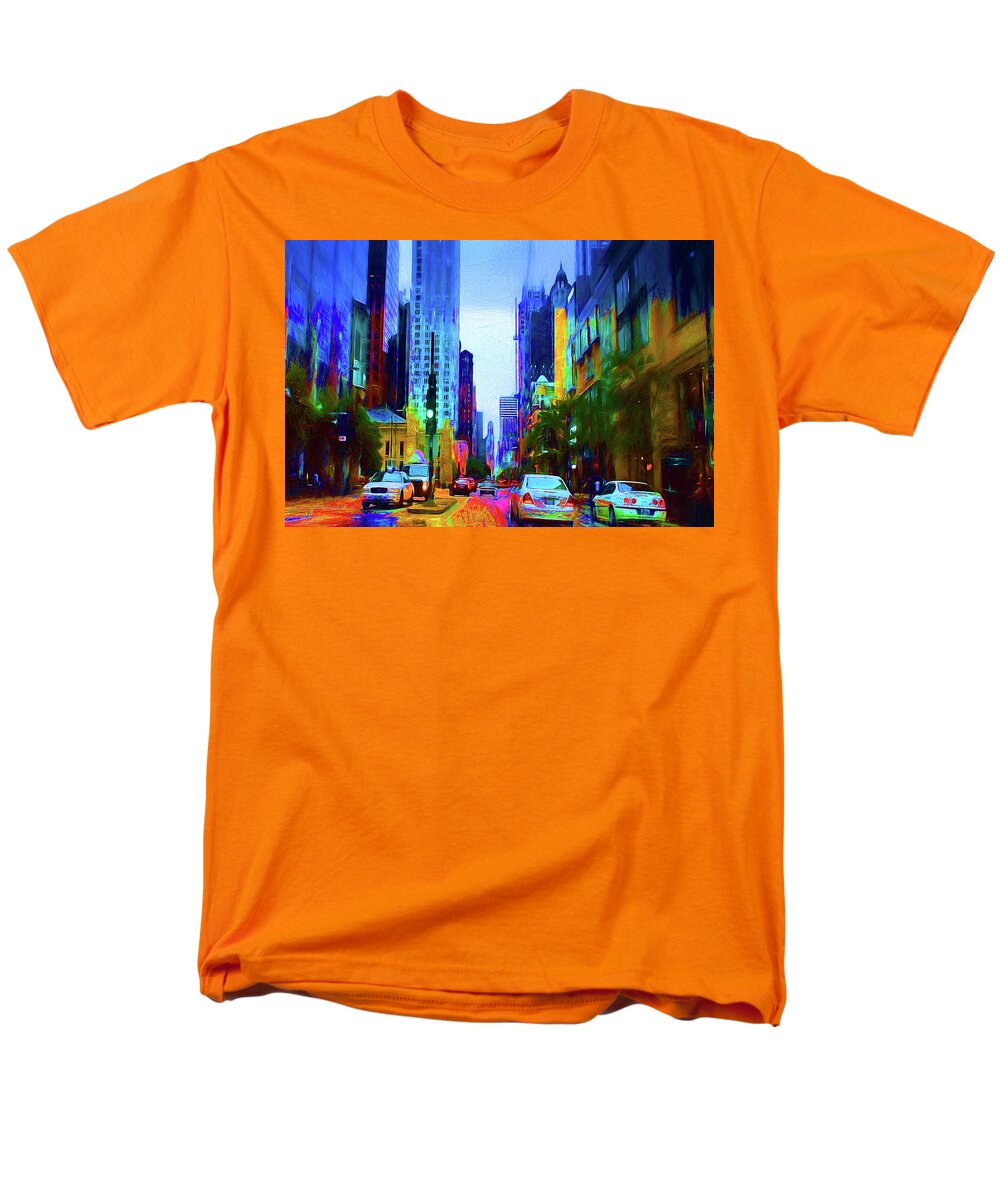 Michigan Ave - Men's T-Shirt  (Regular Fit)