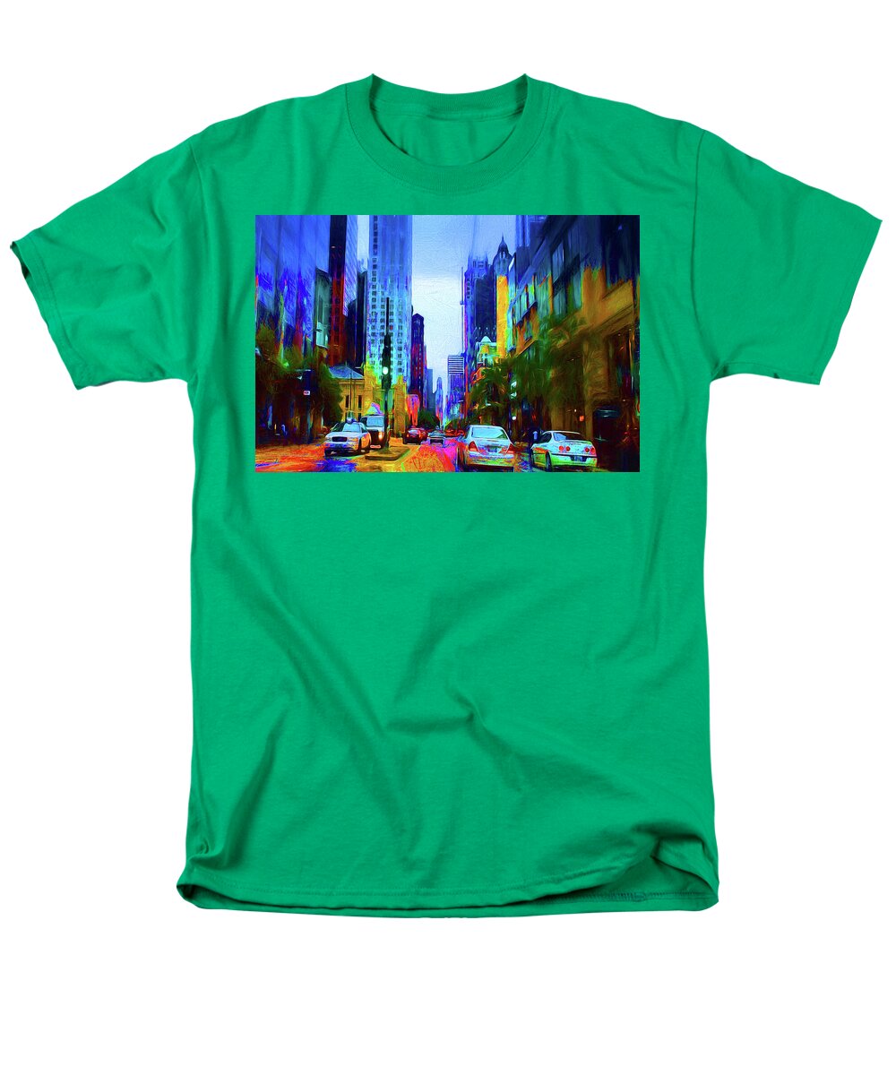 Michigan Ave - Men's T-Shirt  (Regular Fit)