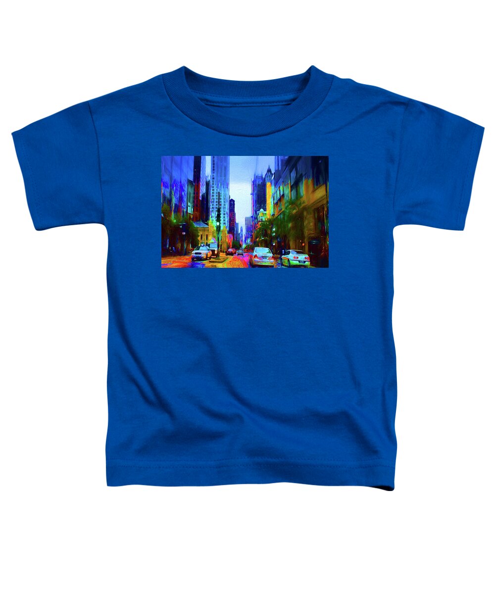 Michigan Ave - Toddler T-Shirt