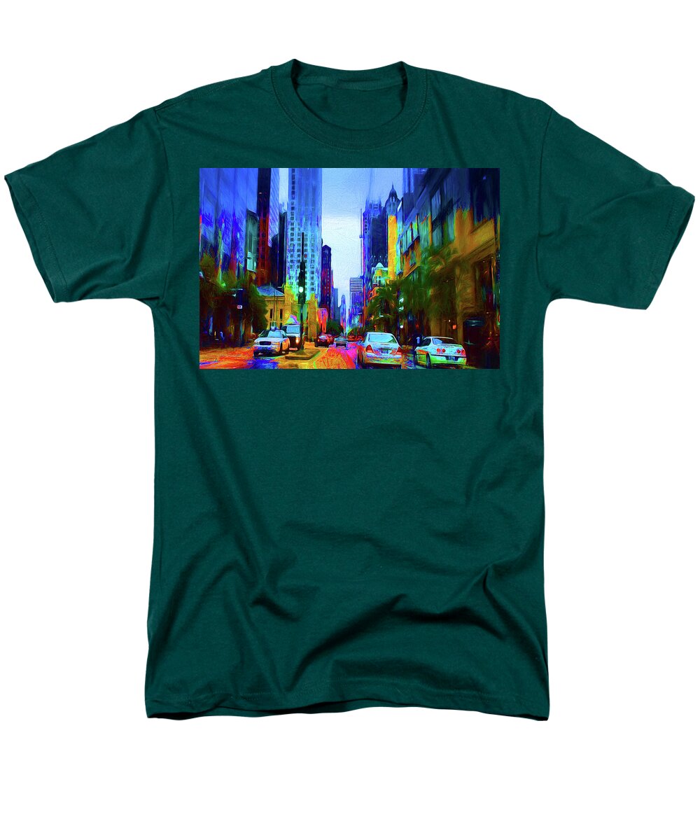 Michigan Ave - Men's T-Shirt  (Regular Fit)