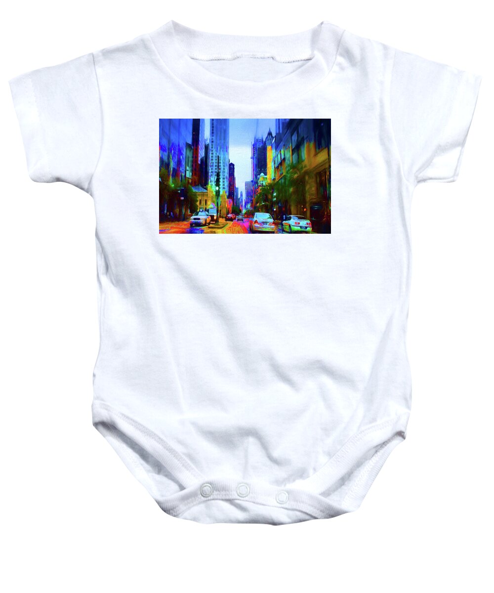 Michigan Ave - Baby Onesie