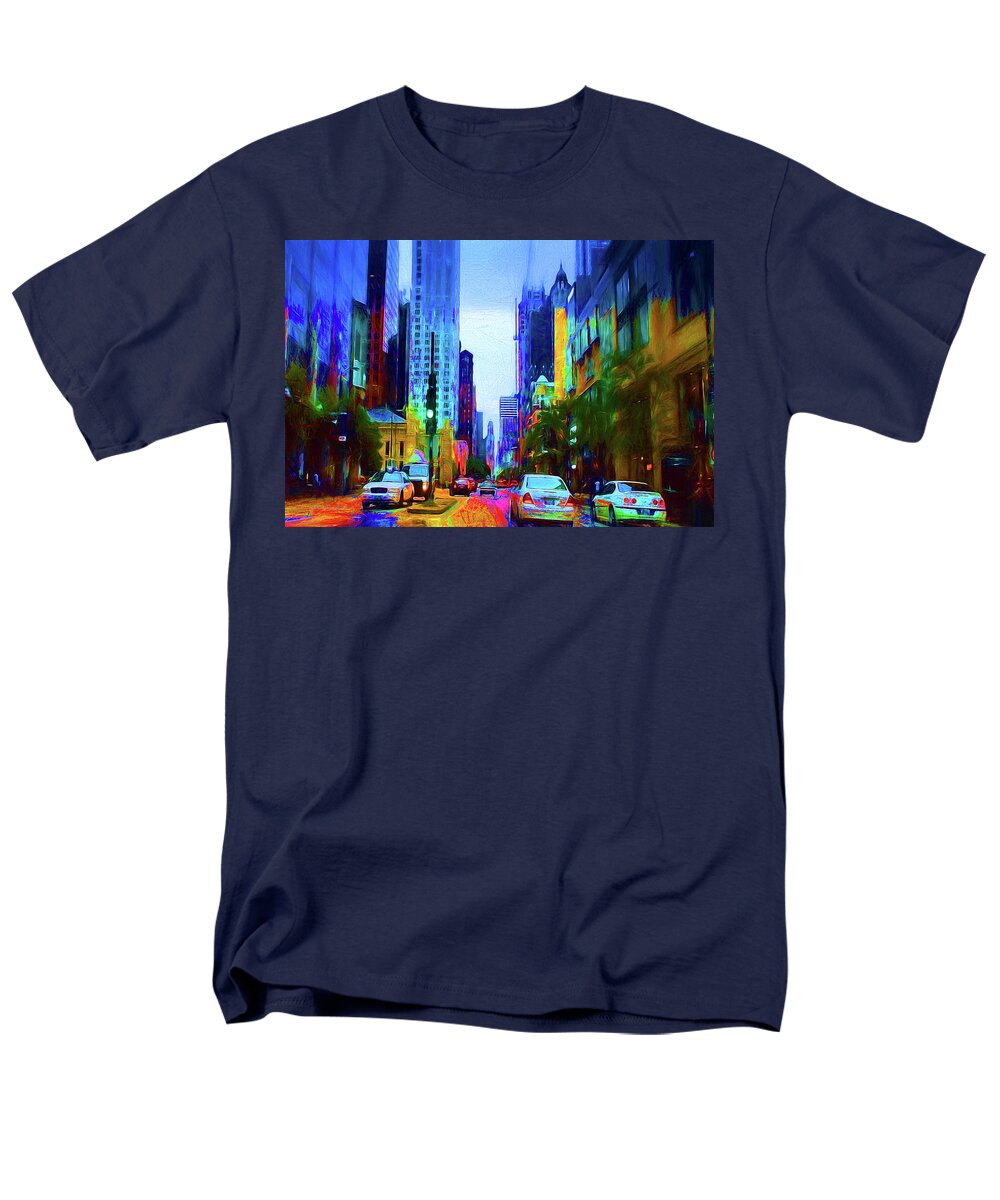 Michigan Ave - Men's T-Shirt  (Regular Fit)