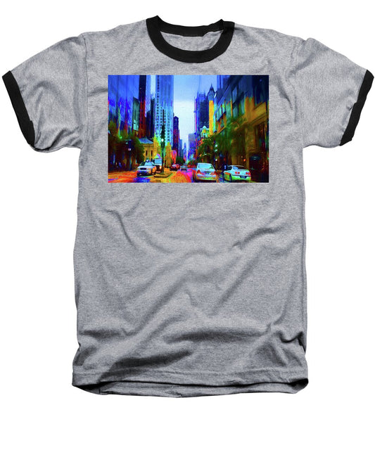 Michigan Ave - Baseball T-Shirt